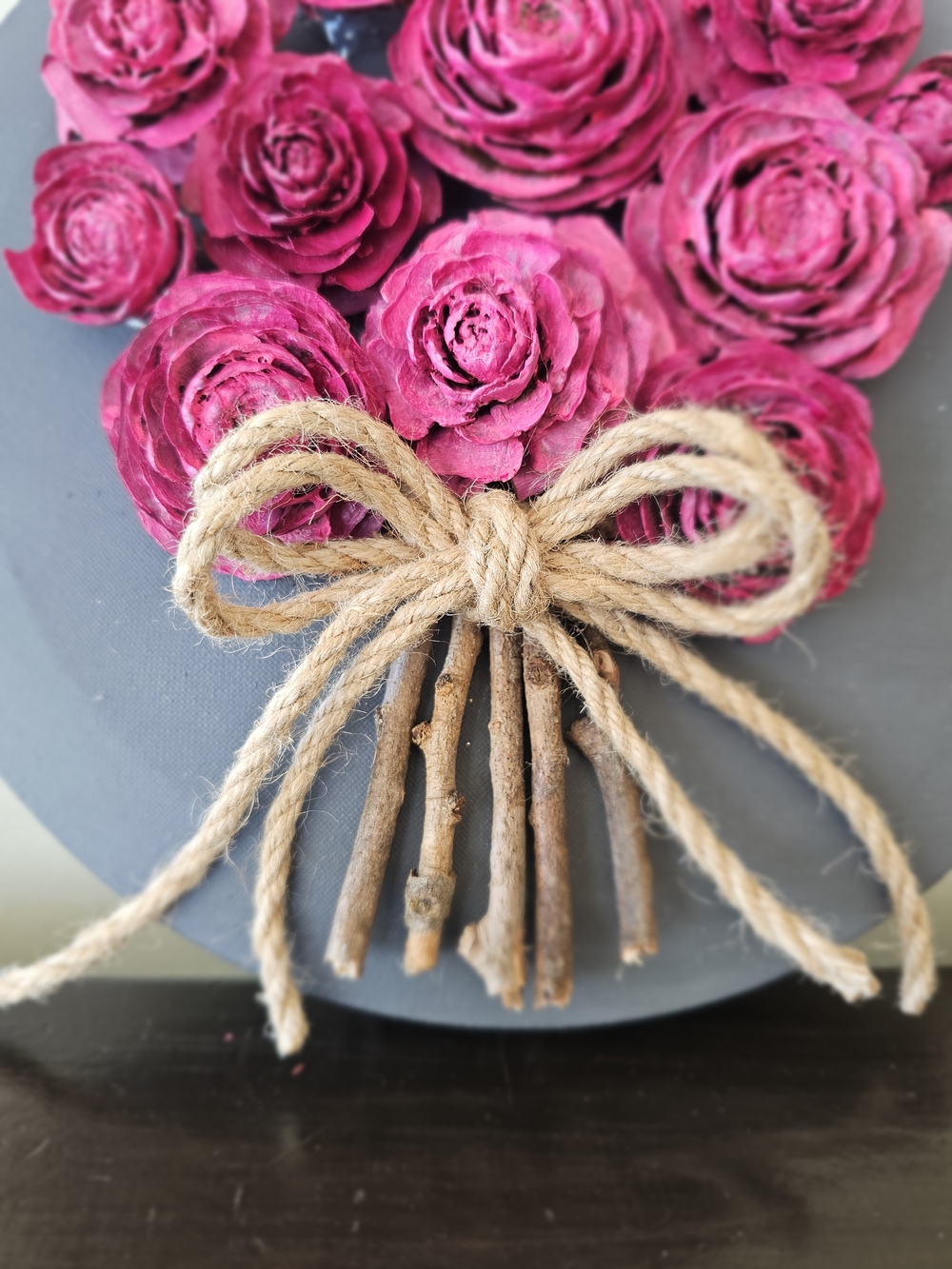 Pinecone Art - Rosy Hues - Picture 4 of 8